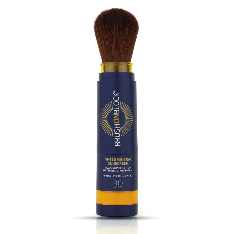 Brush On Block Touch Of Tan Mineral Powder Sunscreen SPF30
